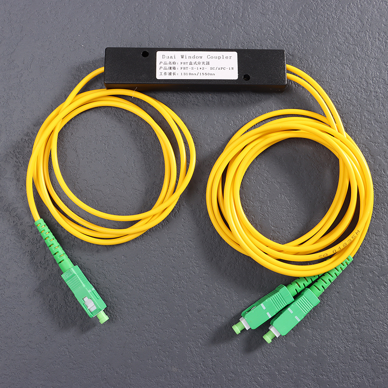 1Pc 1x2 FTTH Fiber Optic Splitter 1 Point 2 Fiber Optic Splitter Box ...