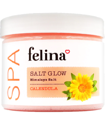 muối tắm,Tẩy tế bào chết Felina 500g - Muối hồng Himalaya