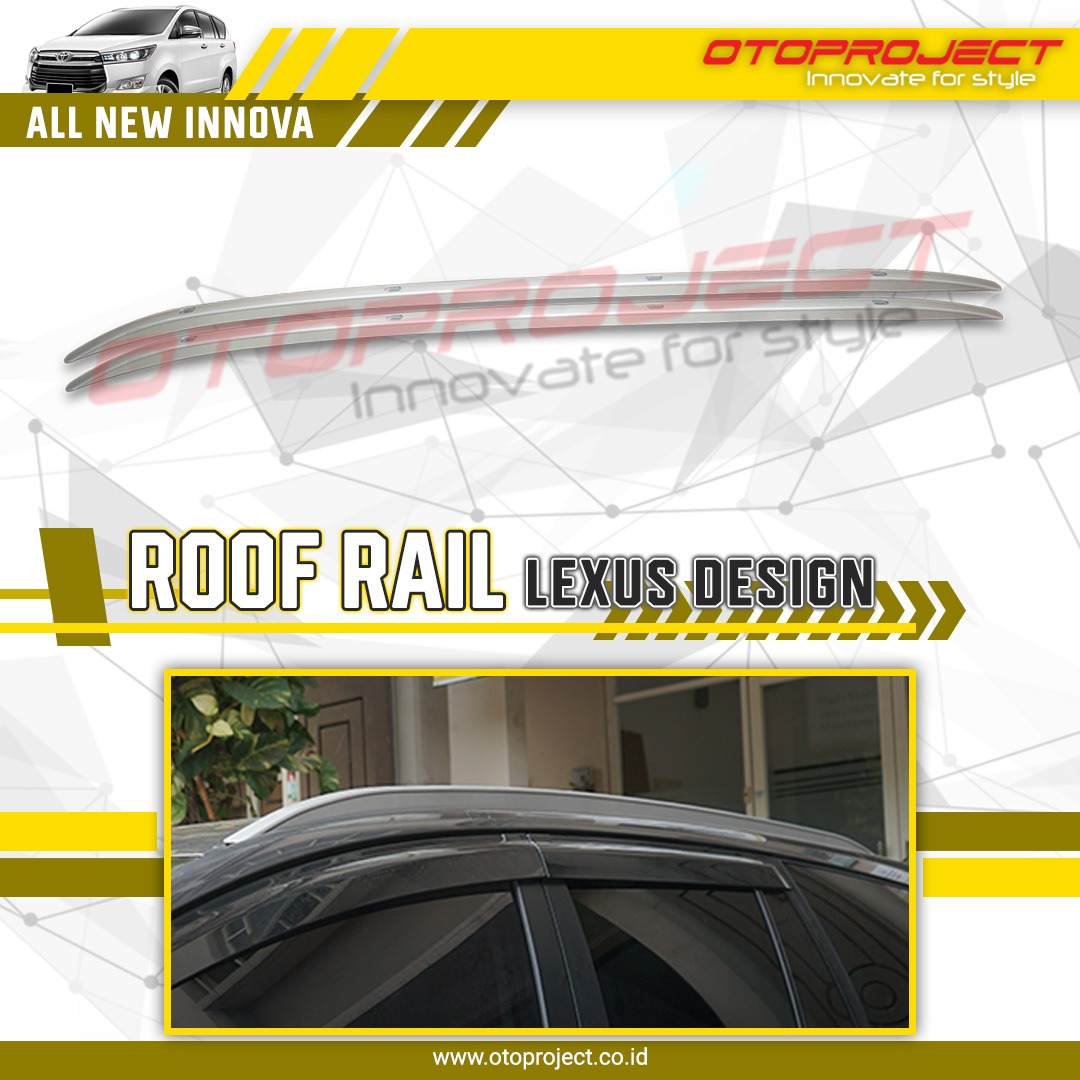 PROMO...!! EC2RILS ROOF RAIL INNOVA REBORN MODEL LEXUS ROOF RAIL