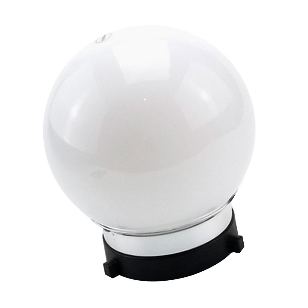 BNAUDIO 6" Spherical Diffuser Soft Ball for Bowens Mount Studio Light Strobe