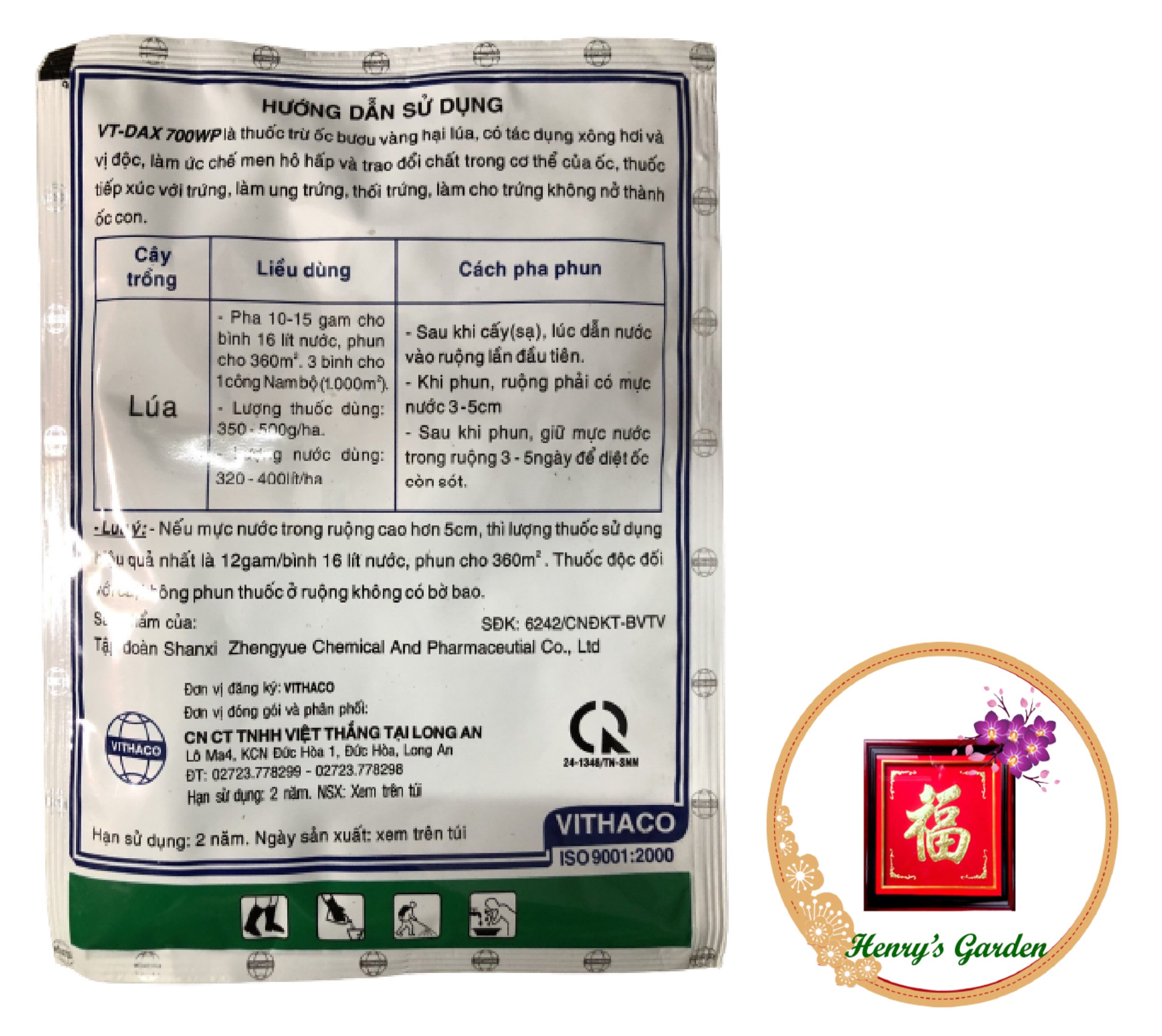 Thuốc Trừ Ốc Bưu Vàng VT-Dax 700WP - #148B# 35g
