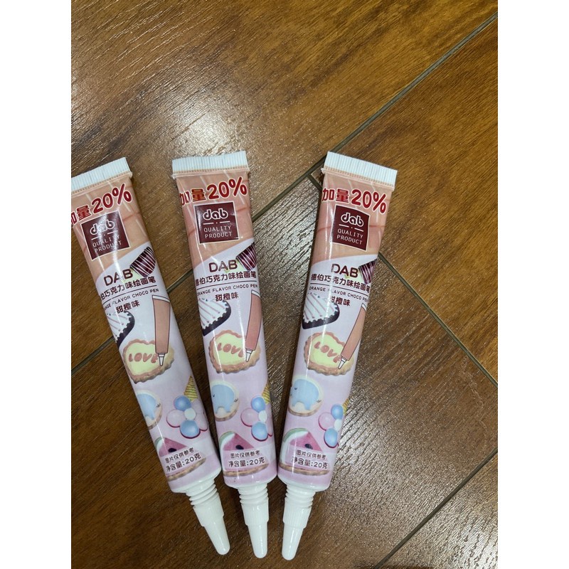 Bút tuýp viết socola nhiều màu 20g