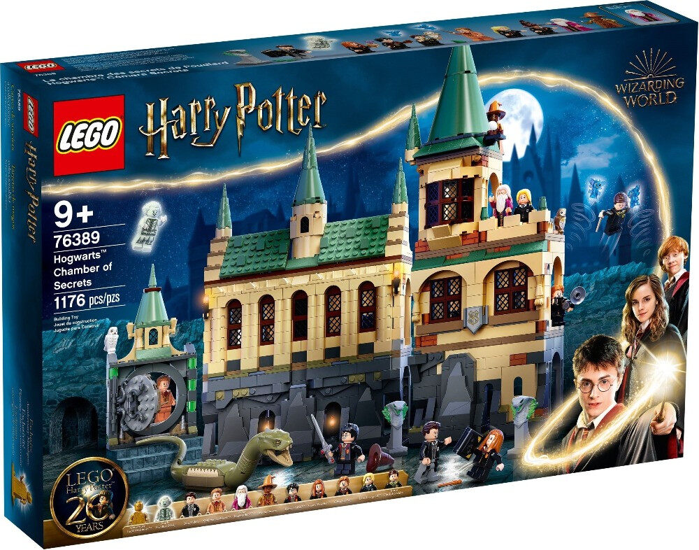 Lego 76389 harry potter™ hogwarts™ chamber of secrets 1176pcs 9+
