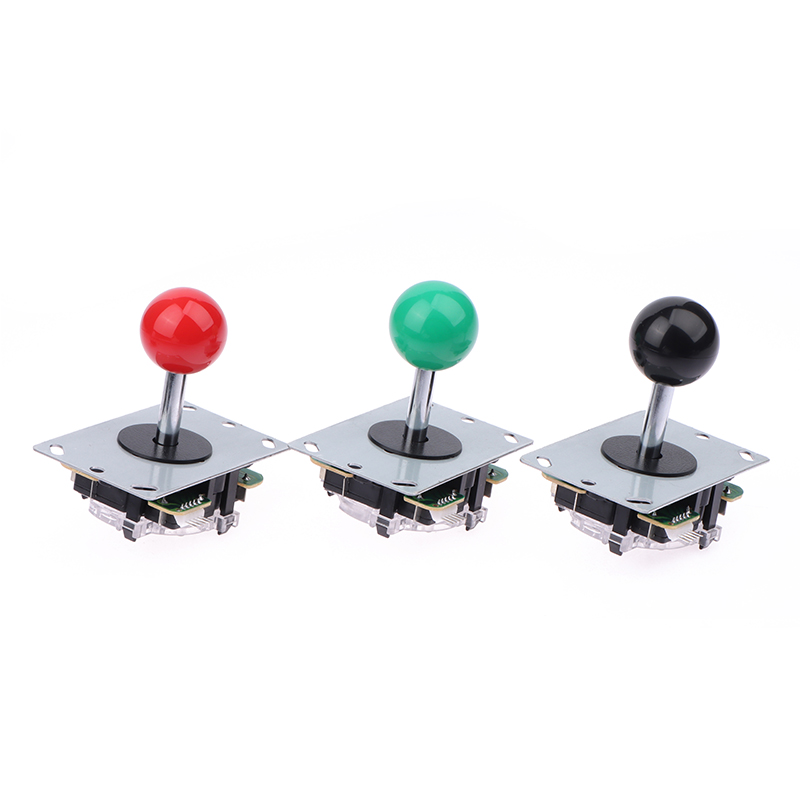 1PC 8 Way Classic Square Restrictor Arcade Game Machine Stick Neo Geo DIY Parts Joystick With 5 Pin Connector XUANTING. 