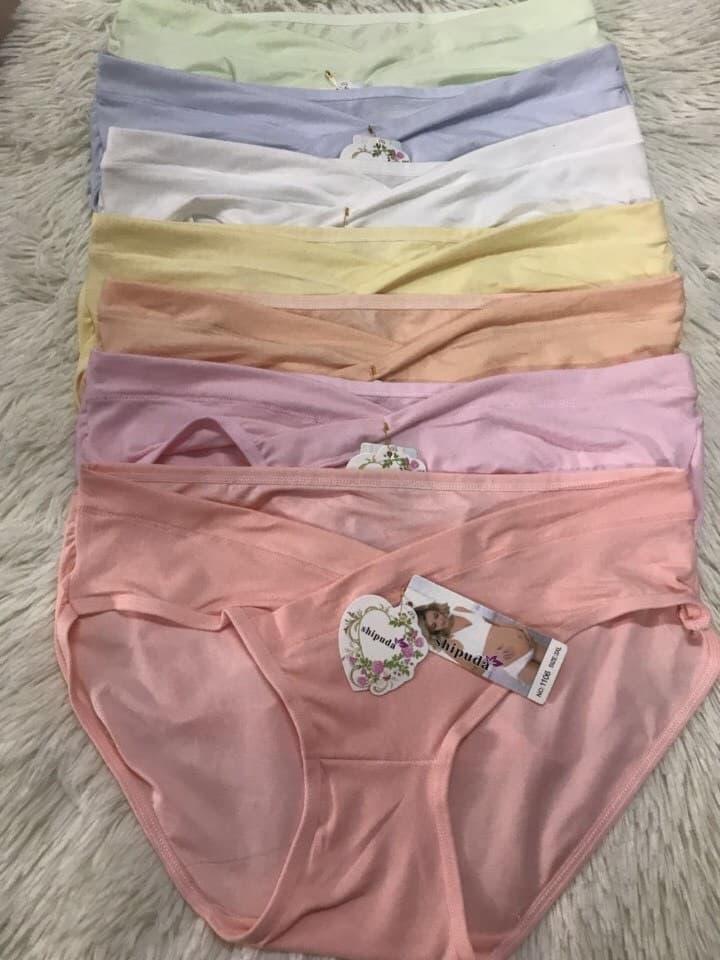 [Thanh Lý] Combo 5 quần lót bầu cạp chéo chỉ #99K, chất cotton mềm