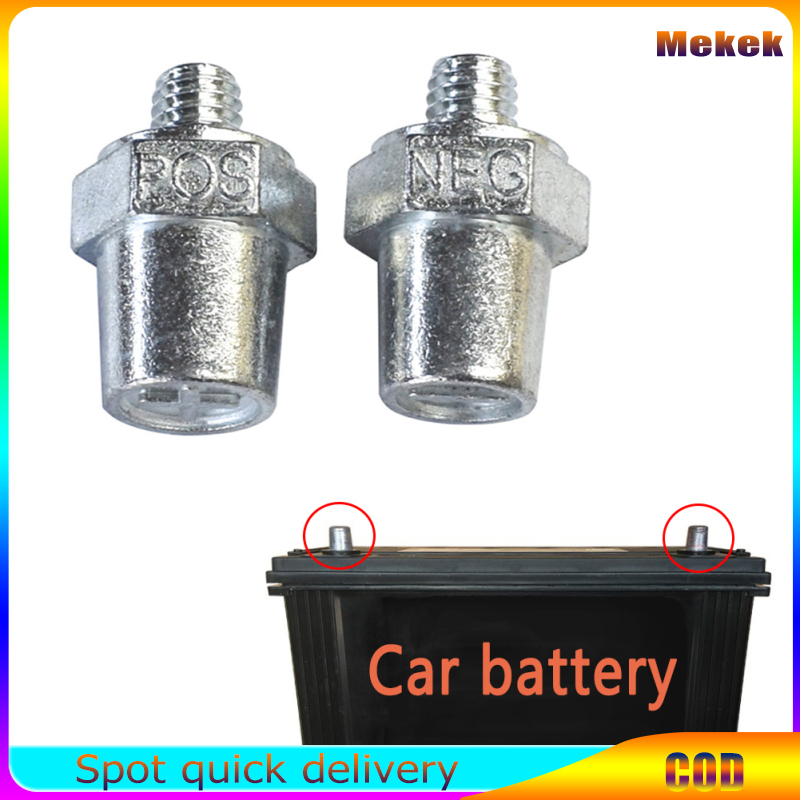 Ready stock Car Battery Connection Terminal Positive Negative Car Battery Terminal Clamp Clip Connector