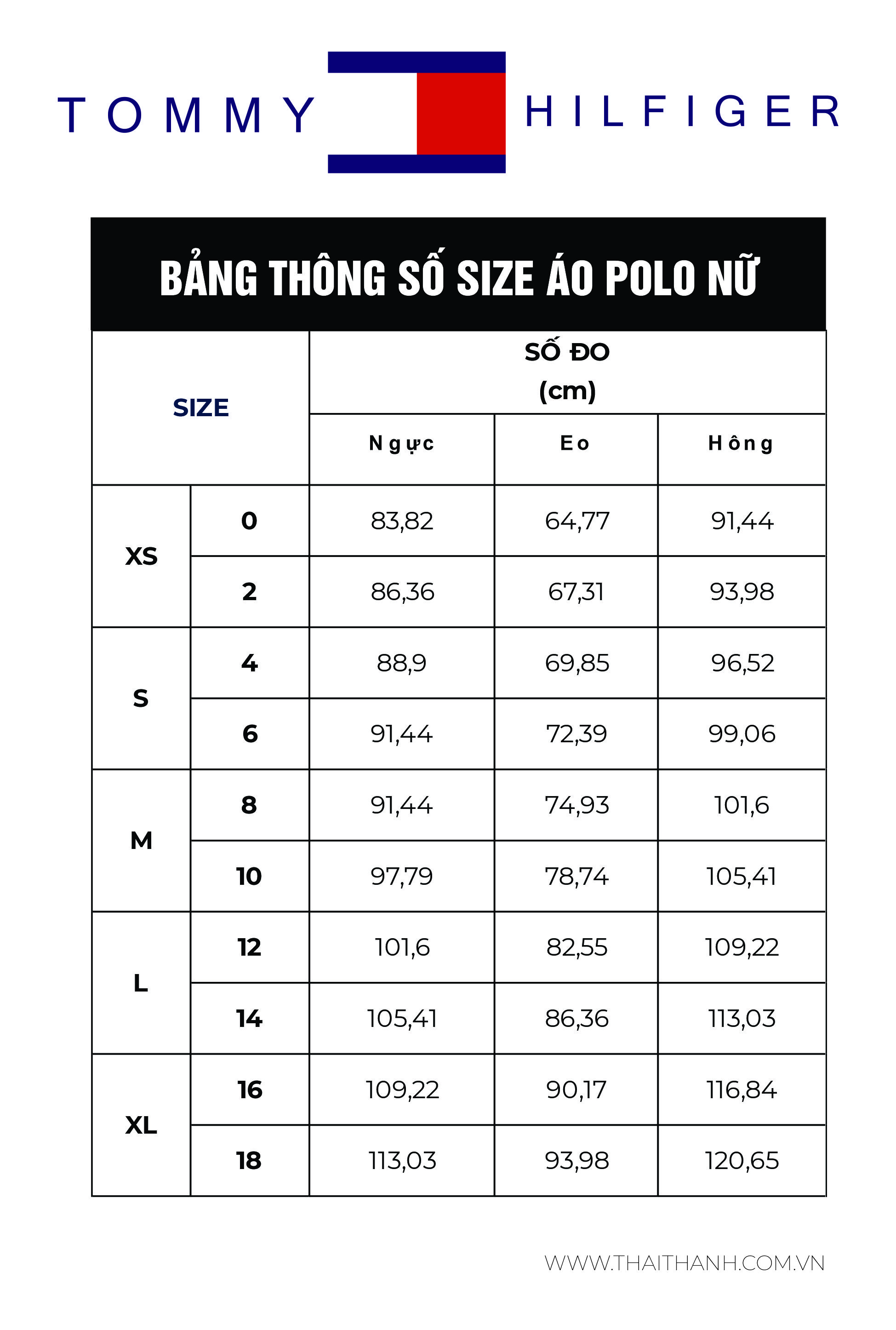 ÁO POLO NỮ LOGO-PRINT TOMMY HILFIGER - BRIGHT WHITE MULTI
