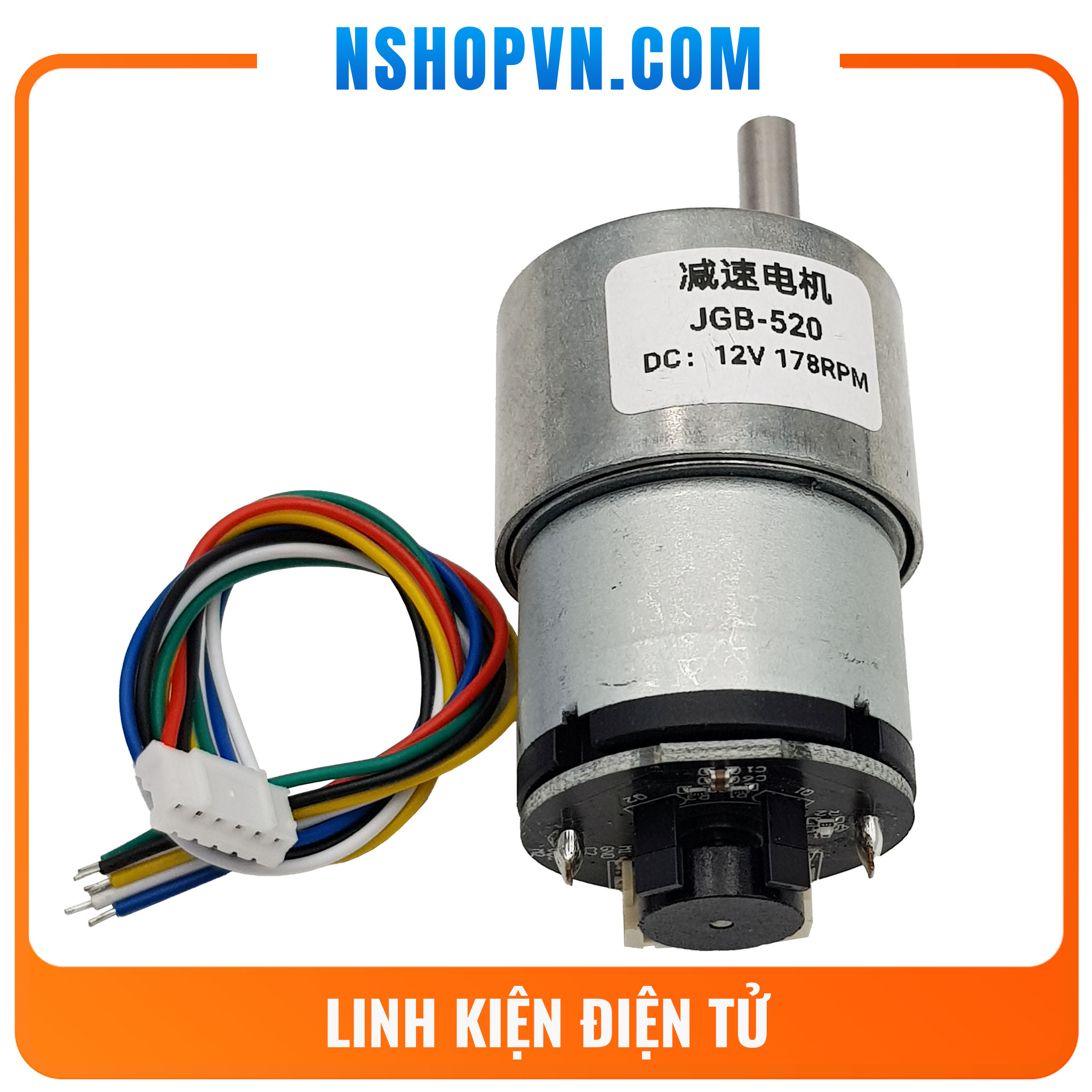 Động Cơ DC Servo Giảm Tốc JGB37