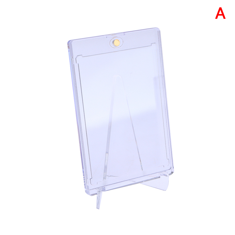 1Set 35PT Magnetic Card Holder Support Cards Protectors Hard Plastic  Sleeves Trading Display Case Sports Yugioh Card | Daraz.com.bd