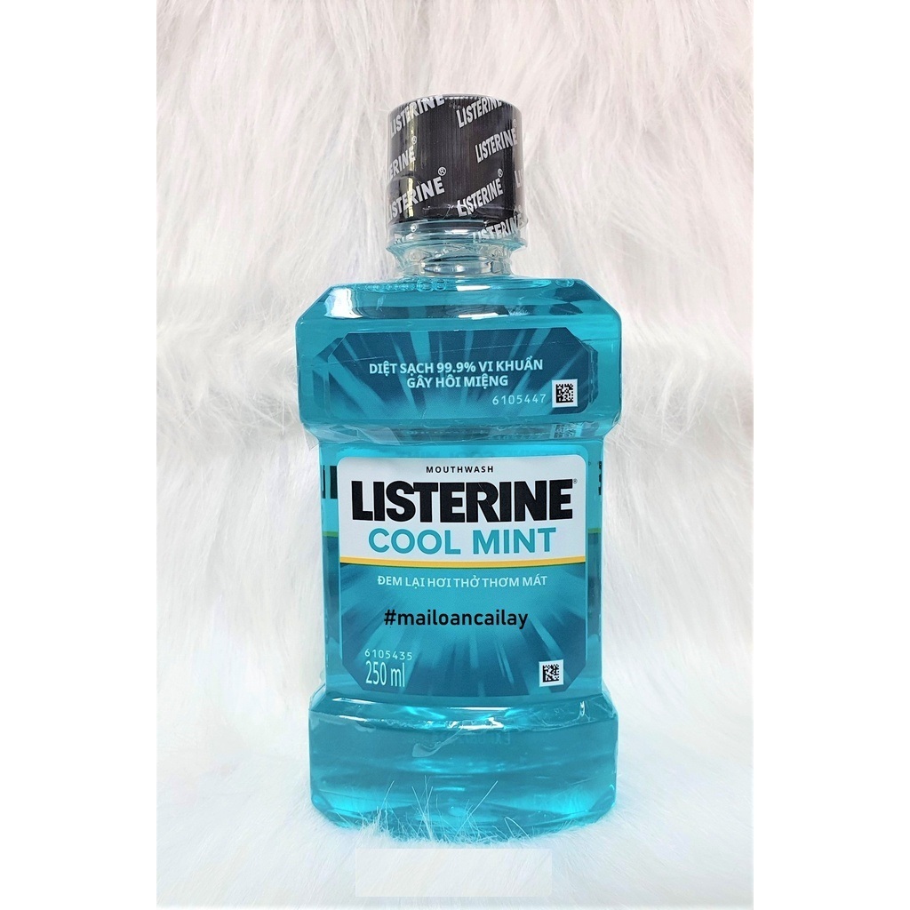 Nước Súc Miệng Listerine Cool Mint Thái Lan Chai 250ml