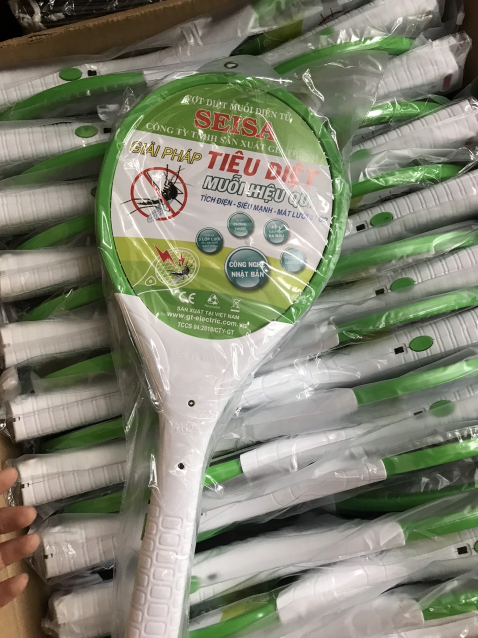 VỢT MUỖI SEISA LOẠI XỊN( Hàng loại 1)