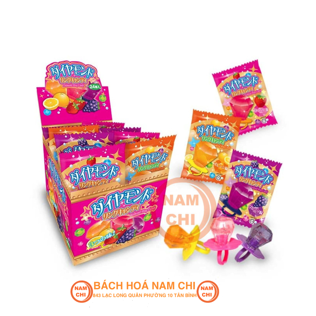 [LẺ 1 CÁI] Kẹo Nhẫn YaoKin Diamond Rings Candy Nhật Bản