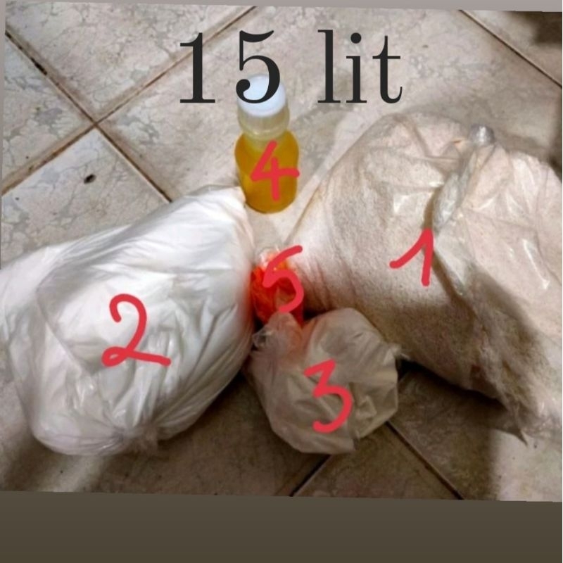 Bộ pha nước rửa chén 15l