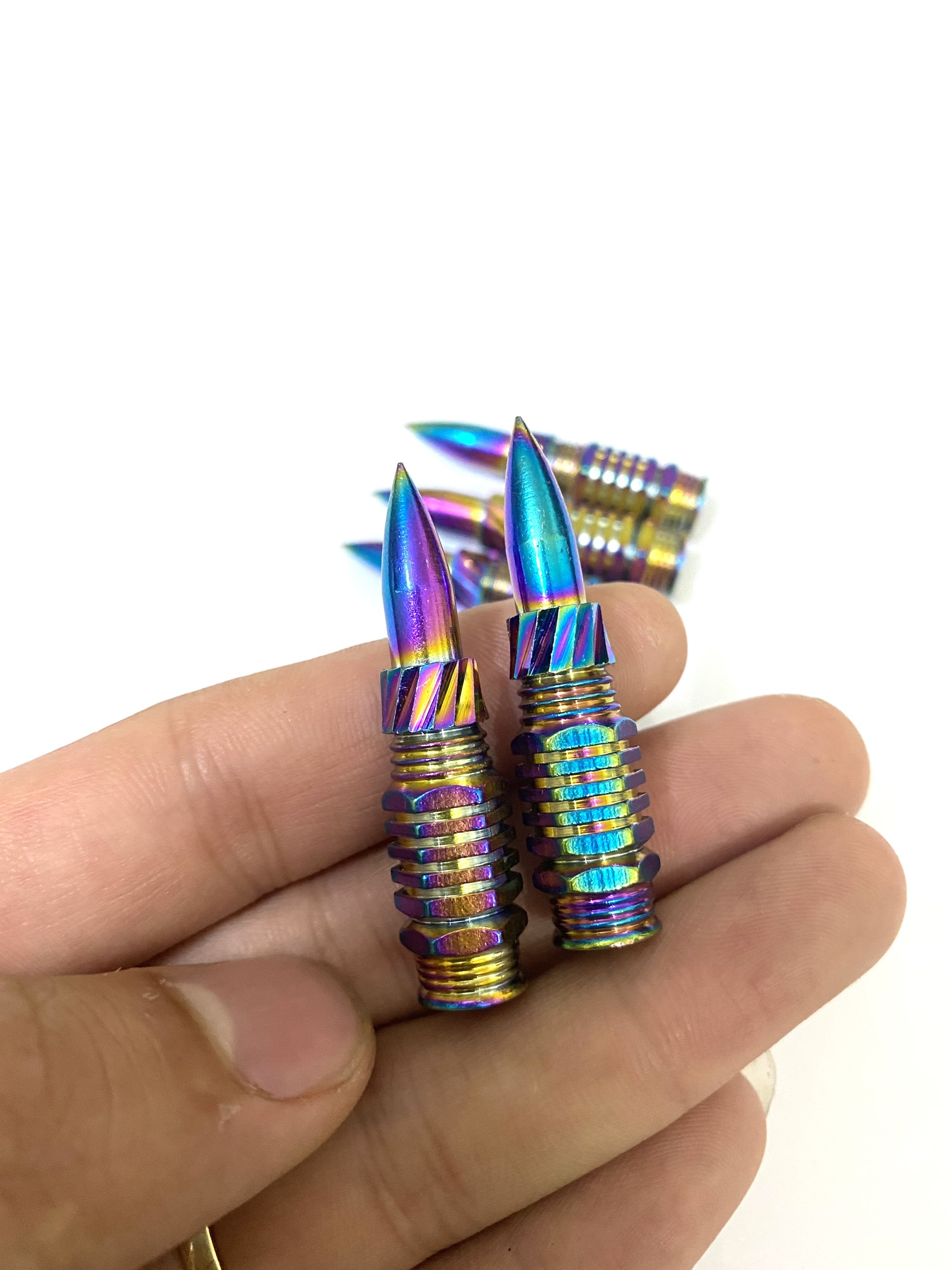 Ốc tên lửa titan trang trí xe máy Ốc Chụp Đũa Phanh
