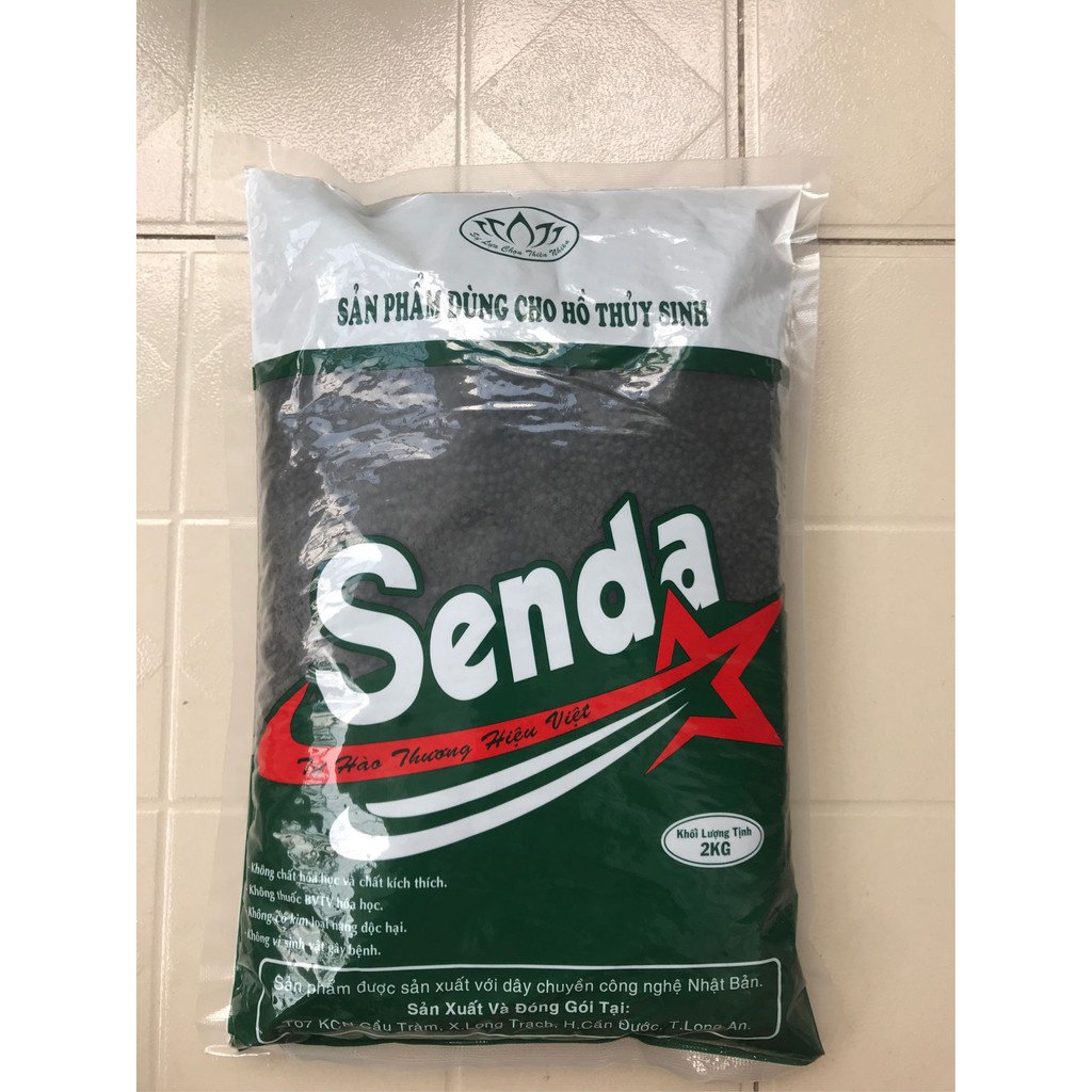 Phân nền trồng cây thuỷ sinh - Phân nền SENDA 2kg