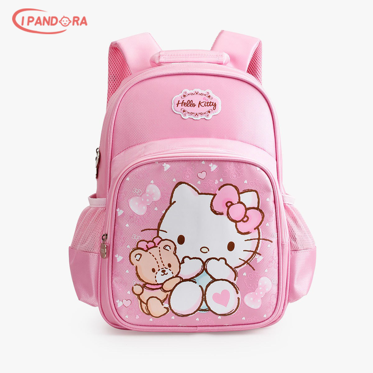 Ip cặp học sinh nữ hello kitty ba lô nữ mới ba lô học sinh tiểu học để giảm gánh nặng và trang phục