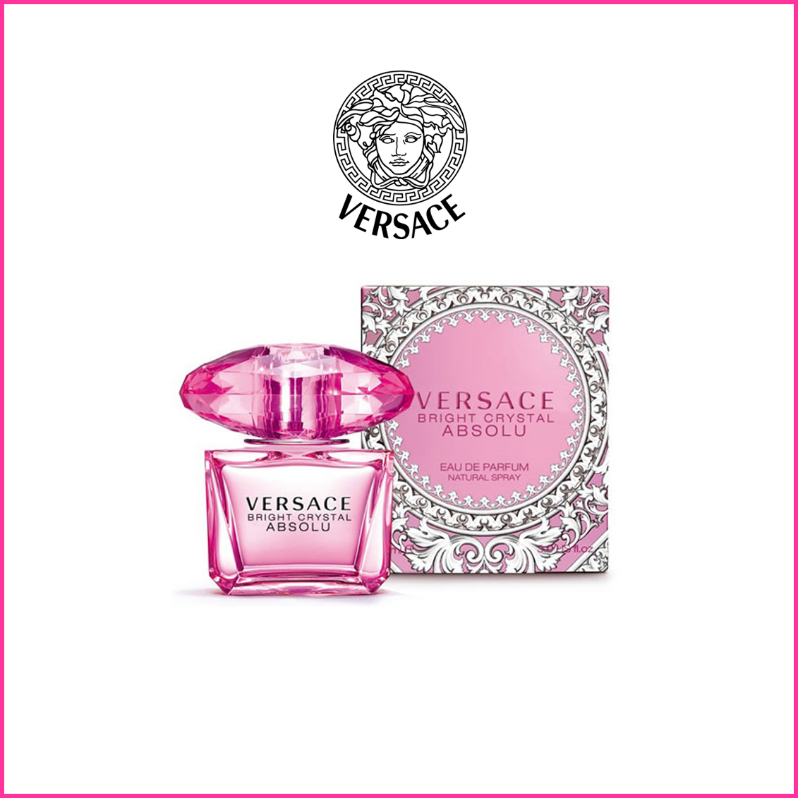 [HCM]Nước hoa nữ mini Versace Bright Crystal Absolu Eau De Parfum 5ml (Fragrance Samples)
