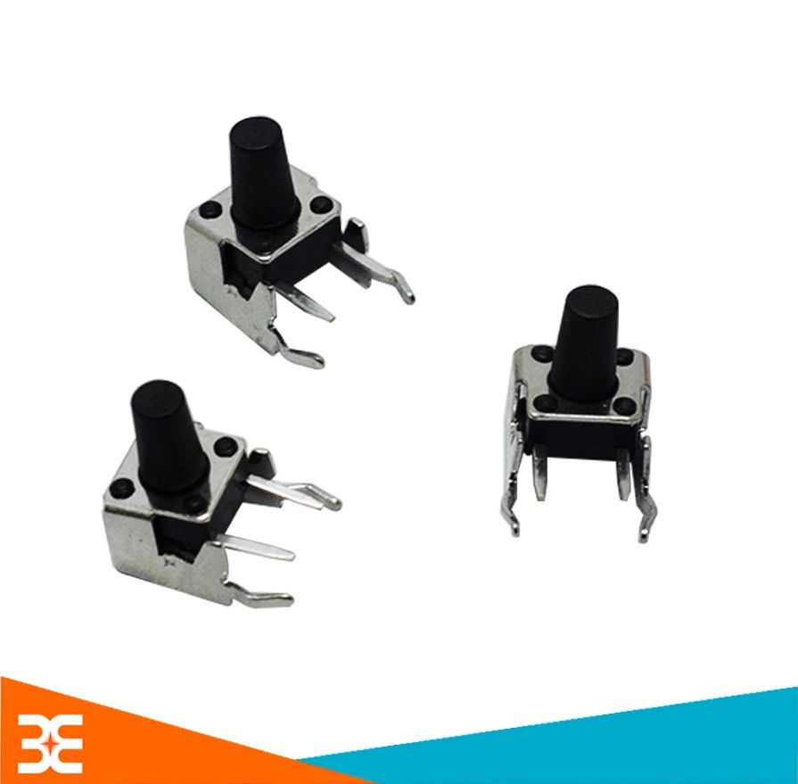 Nút Nhấn 2 Chân Vuông 90 Độ 6x6x9.5mm