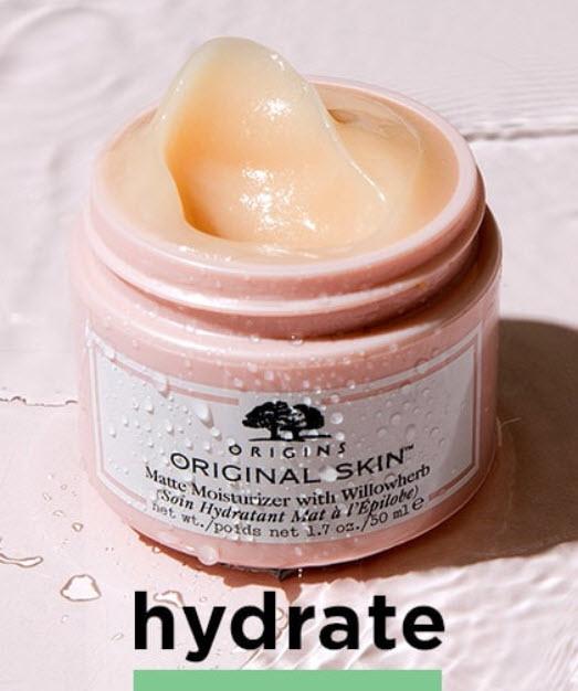 origins willowherb matte moisturiser