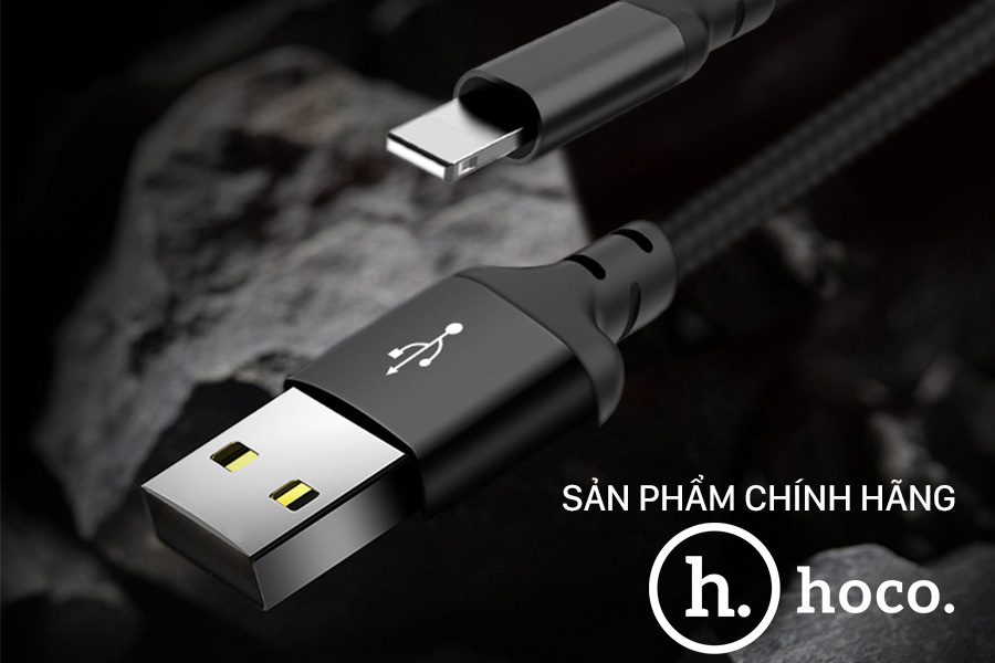 Dây cáp sạc Hoco X14 Lightning Cáp Tai nghe ốp