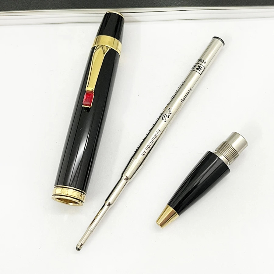 %E3%80%90The%20Quiet%20Page%E3%80%91Monte%20Black%20Resin%20Metal%20Mb%20Ballpoint%20Pen%20Bohemia%20Mini%20With%20Precious%20Stone%20Color%20Random%20School%20Office%20Supplies%20-%20Image%207