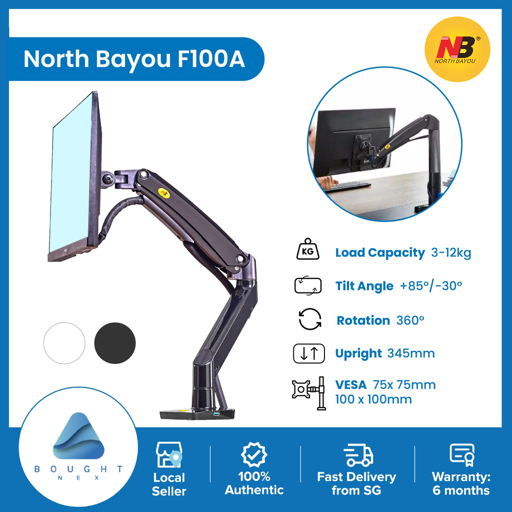 nb f100a monitor arm