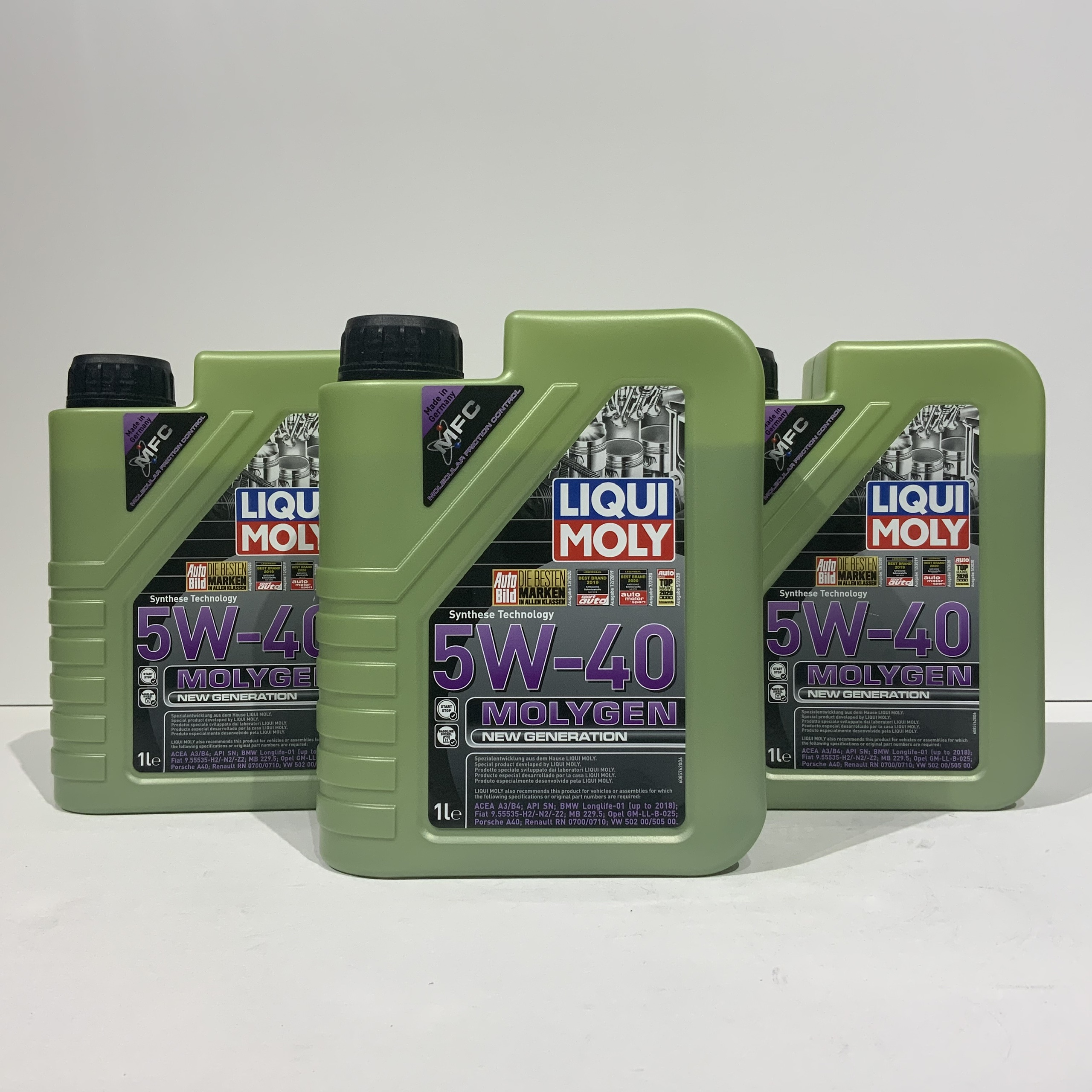Nhớt liqui moly molygen 5w40 full tổng hợp dung cho tay ga