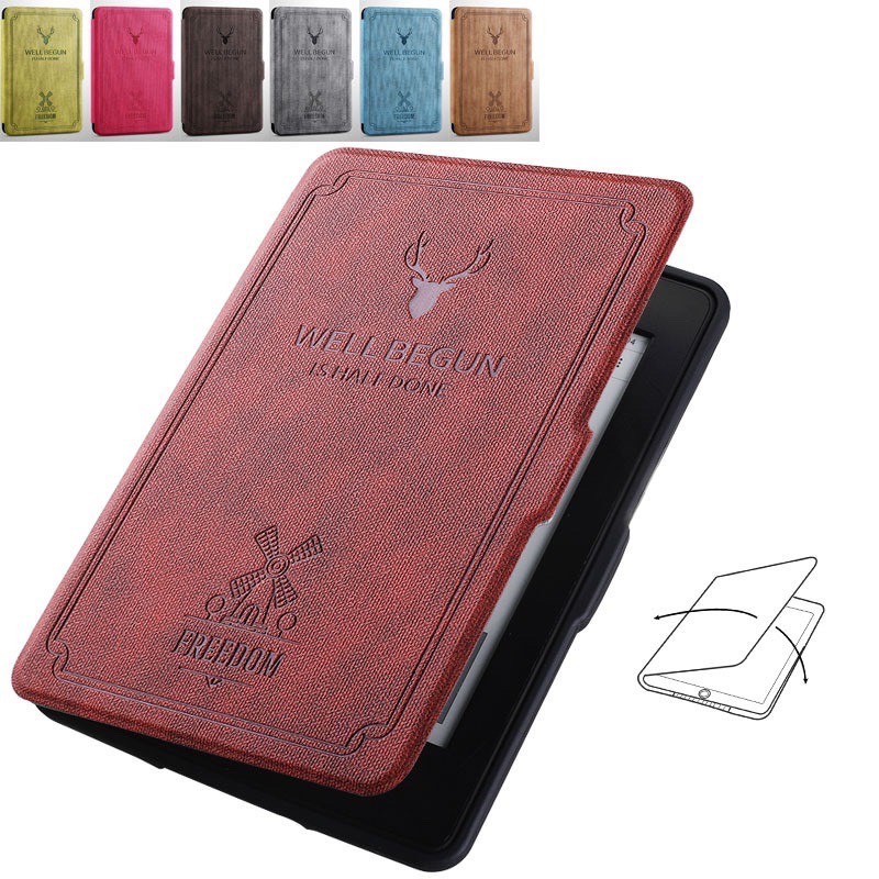 Bao da máy đọc sách Kindle Paperwhite 1/2/3 (hươu)