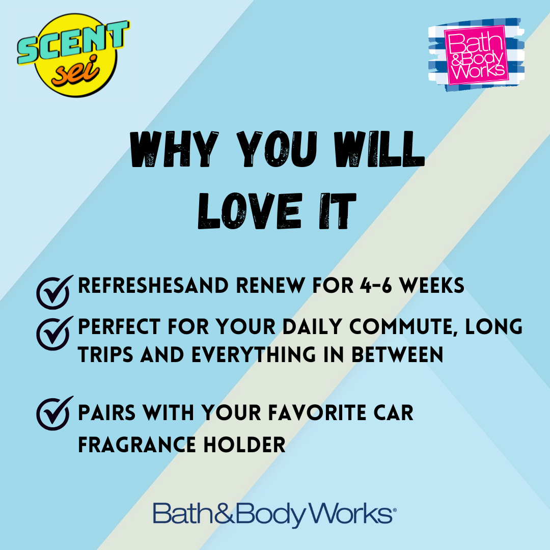 Bath & Body Works BBW Mahogany Teakwood Car Fragrance Refill