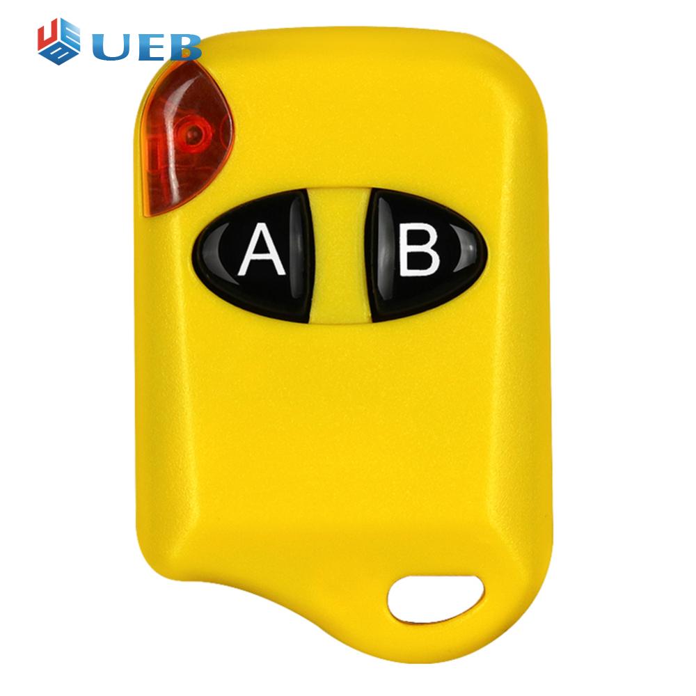 315MHz/433MHz Garage Door Gate Opener Fixed Learning Code Wireless Clone Switch Copy Remote Controller for Electric Gate