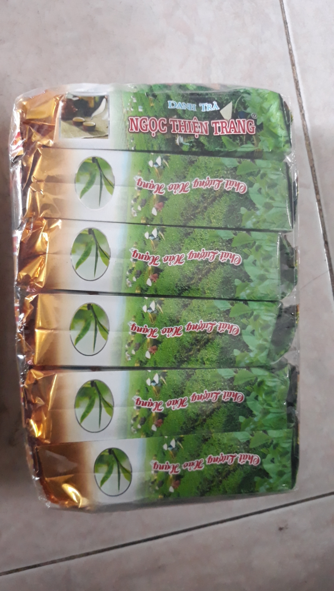 16 gói trà lài ngọc thiện trang 250g