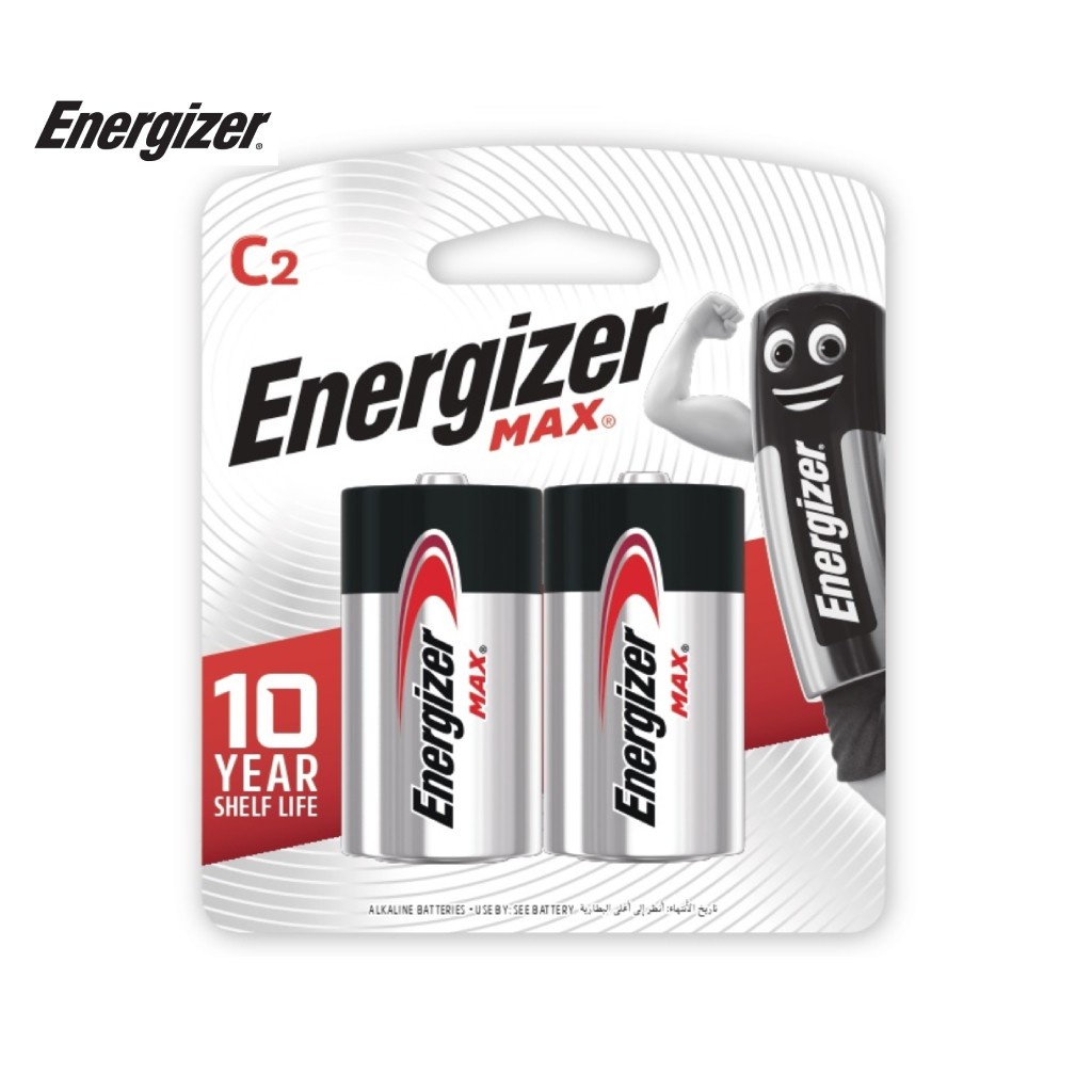 Pin C Energizer Max E93 BP2 - Vỉ 2 Viên