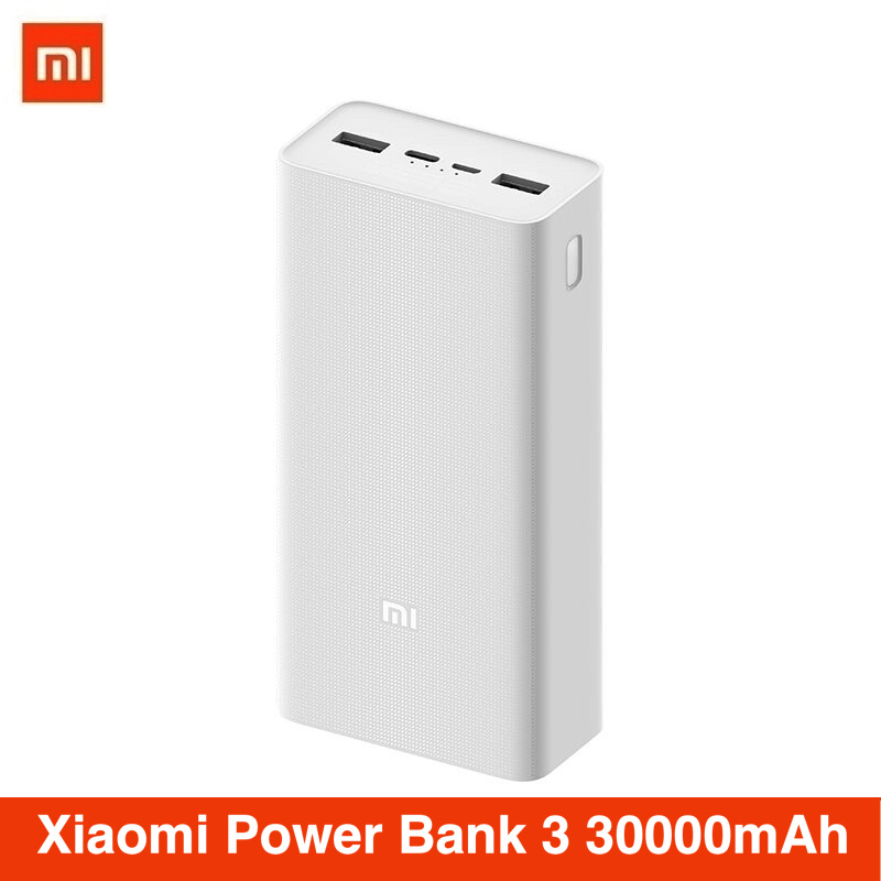 Xiaomi Power Bank 3 30000mah Pb3018zm 3 Usb Type C 18w Fast Charging Export Lazada Singapore