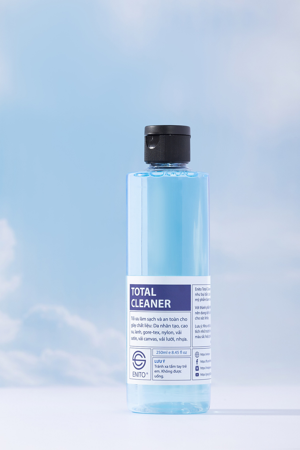 [Chính hãng] [Ảnh thật] Dung dịch vệ sinh giày Enito Total Cleaner 250ml