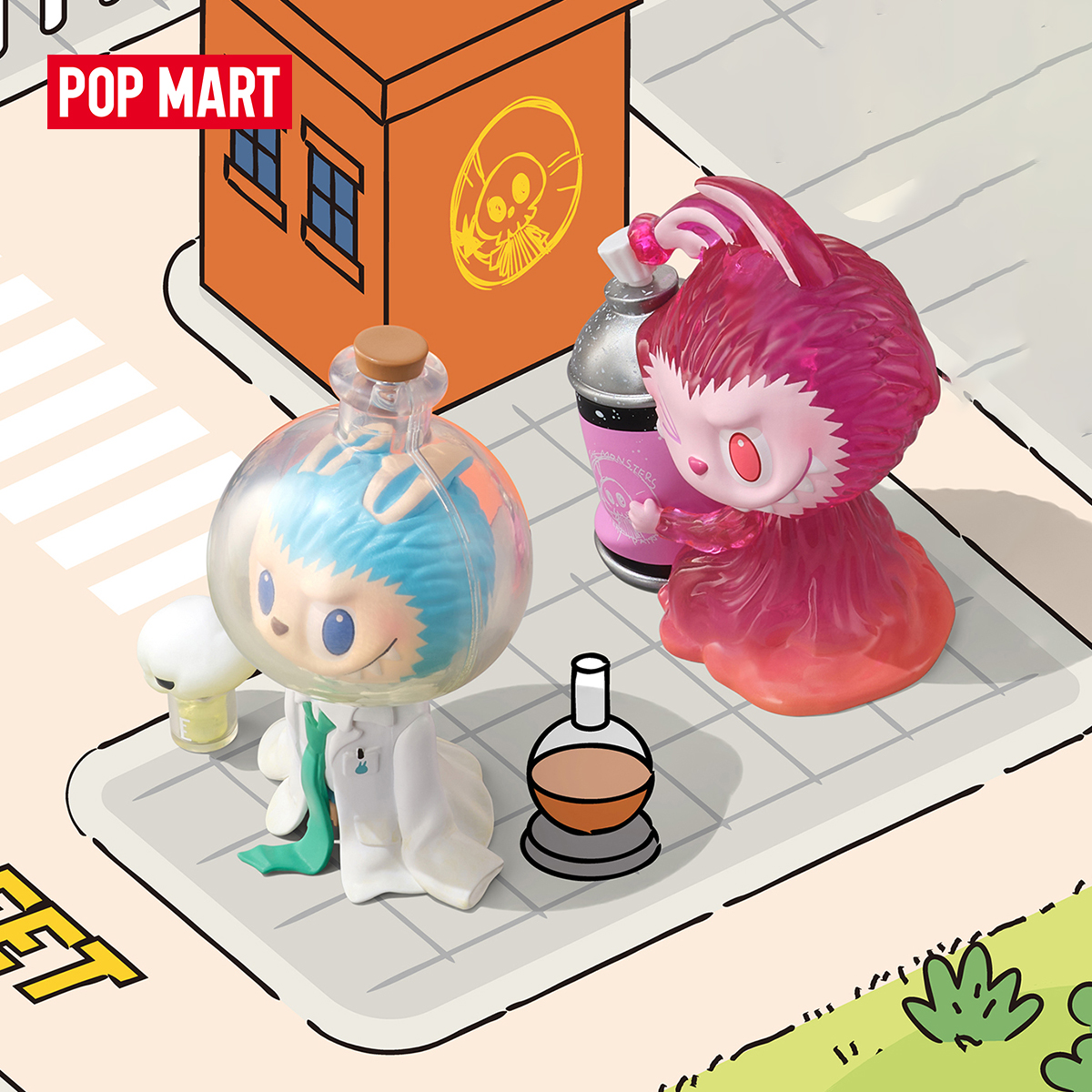 POP MART THE MONSTERS Almost Hidden Series Figures Blind Box