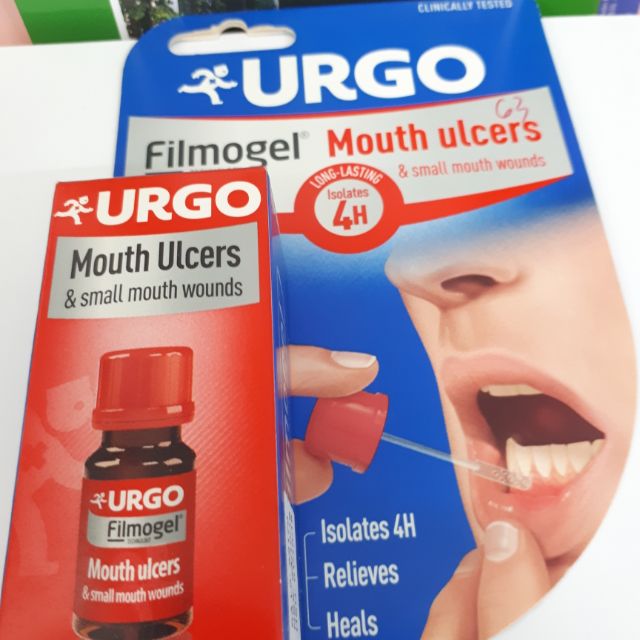 Gel bôi nhiệt miệng URGO Mouth Ulcers