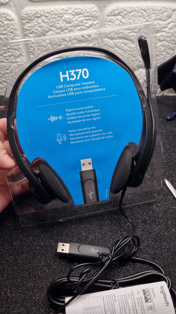 Logitech H370 USB Computer Headset