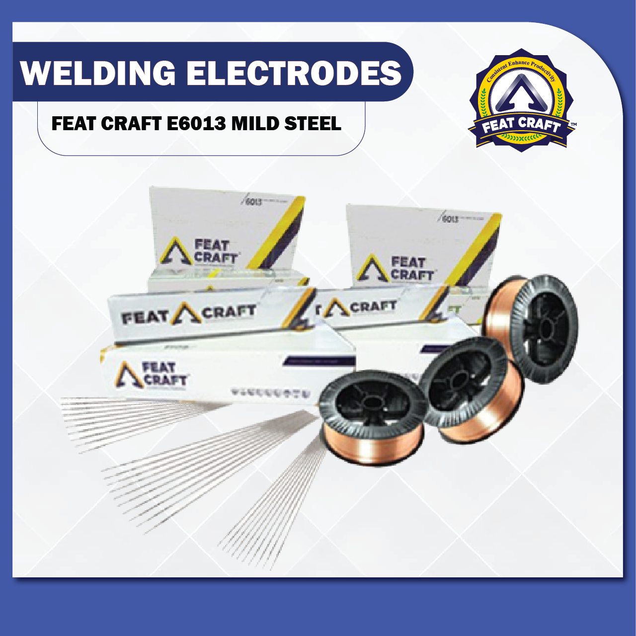 Feat Craft Mild Steel 6013 Stick Welding Electrode Lazada
