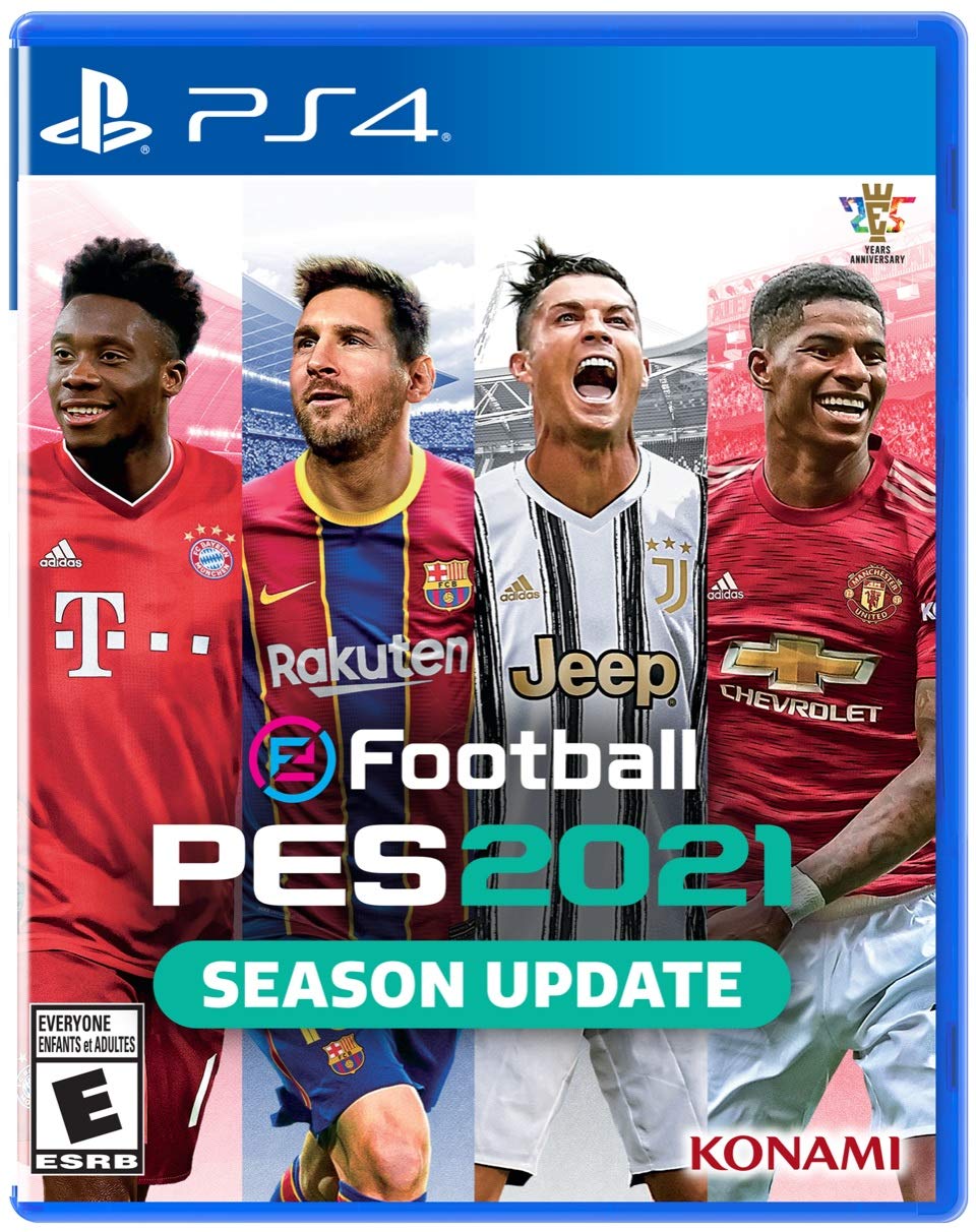Đĩa game Pes 2021 Ps4 season updated - Playstation 4 Disc - CUSA