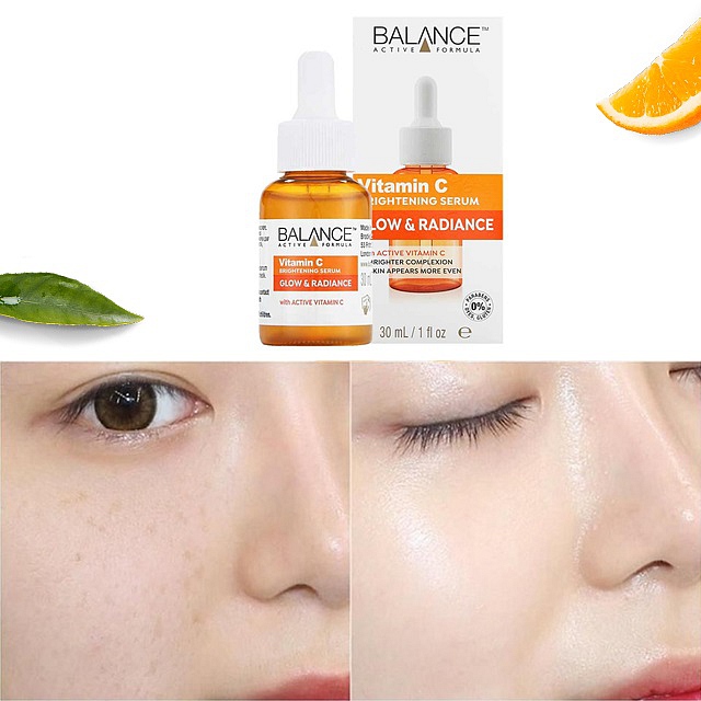 Trinh Chất Serum Vitamin C Sáng Da, Mờ Thâm Balance Active Formula 30ml - 60ml