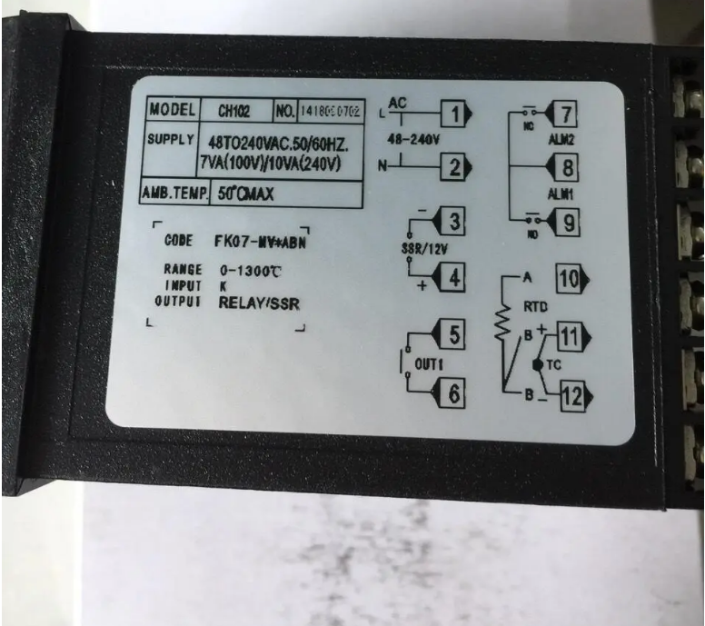 Đồng hồ nhiệt độ berm REX- CH102, Ch402, CH702, CH902