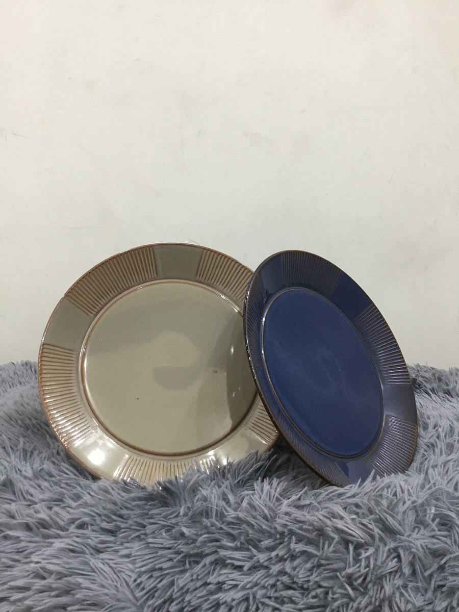 Deep Dish 20X2.5 cm - Dong Hwa Ceramics - High Quality Vietnamese Products