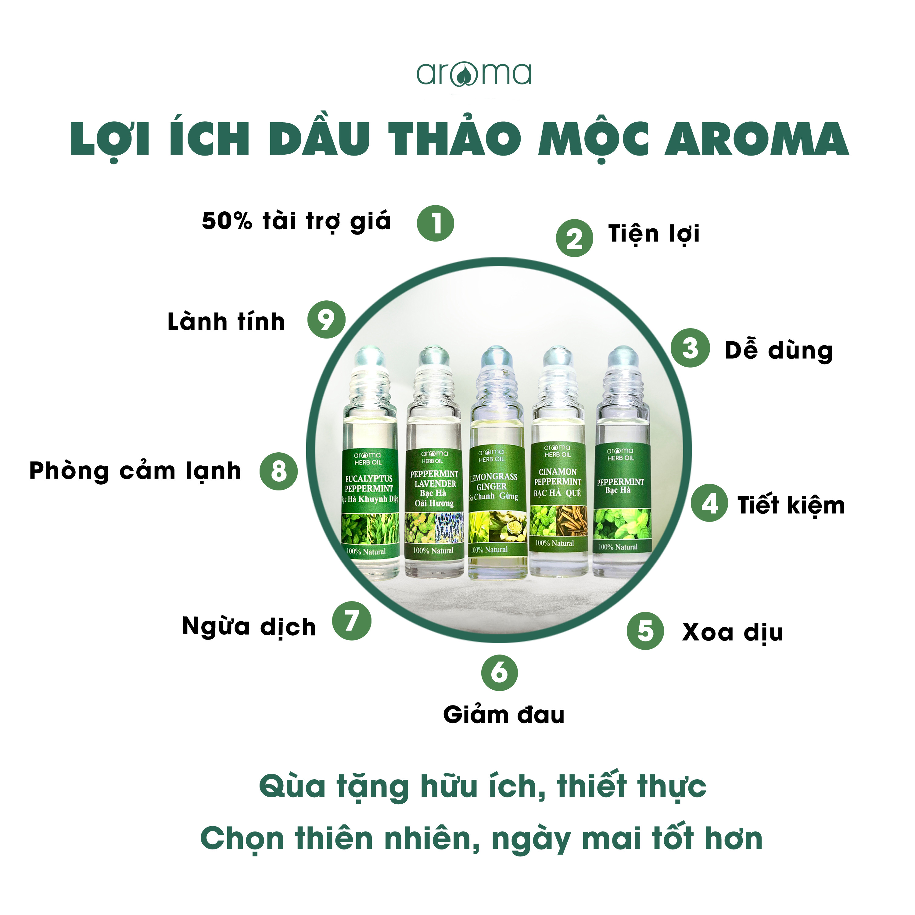 Dầu Lăn tinh dầu Chống muỗi - Mosquito Roll On