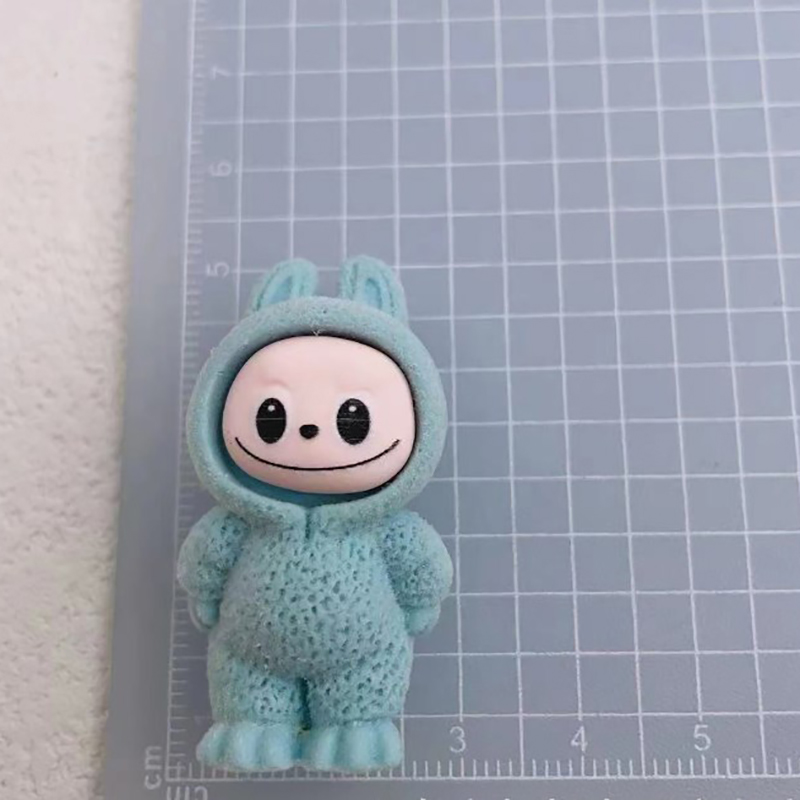 Labubu The Monsters Exciting Cardiac Macarone Statue Model Doll Kid Toy Gifts New Labubu Surprise Gift YUNSHUO. 