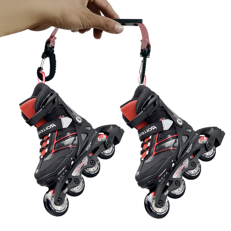 Roller Skates Shoes High Strength Hook Professional Convenient Inline Skates Handles Laces For Outdoor Skating Accessories1PC. 