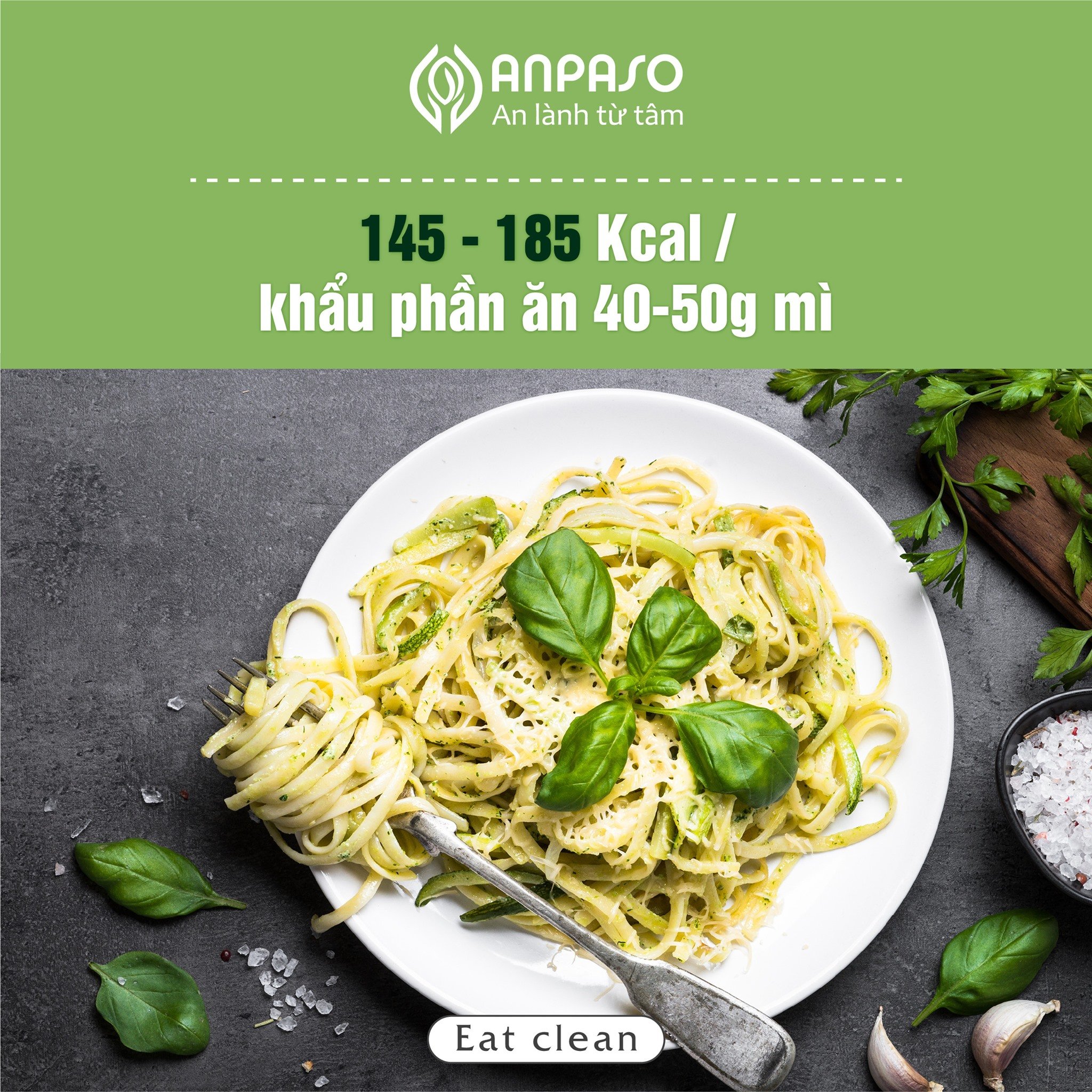Mì Rau Củ Hữu Cơ Organic ANPASO 300g