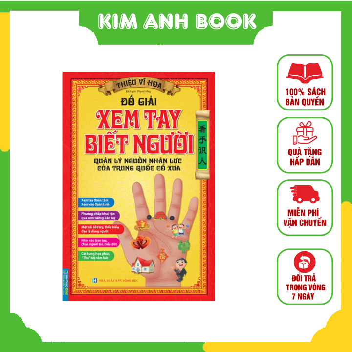 Đồ giải xem tay biết người - quản lý nguồn nhân lực của trung quốc cổ xưa