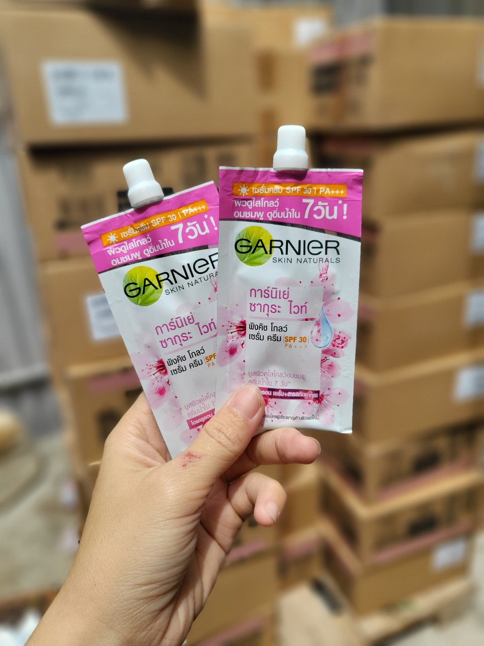 Hộp 6 Gói Dưỡng Da Garnier 7ml