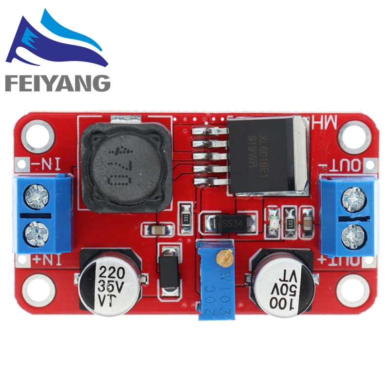 029 mô đun tăng áp xl6019 từ dc sang dc 3v-35v sang 5v-40v