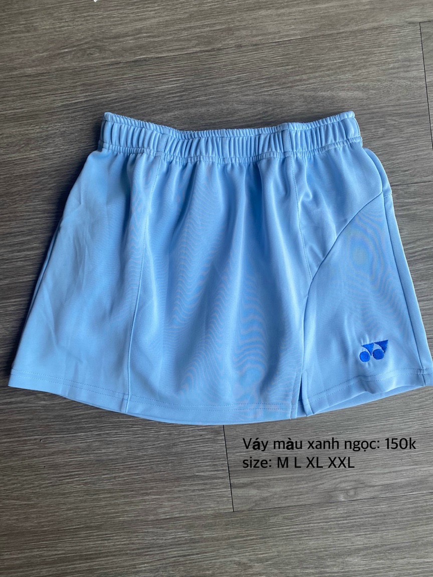 Váy yonex thun 2 lớp